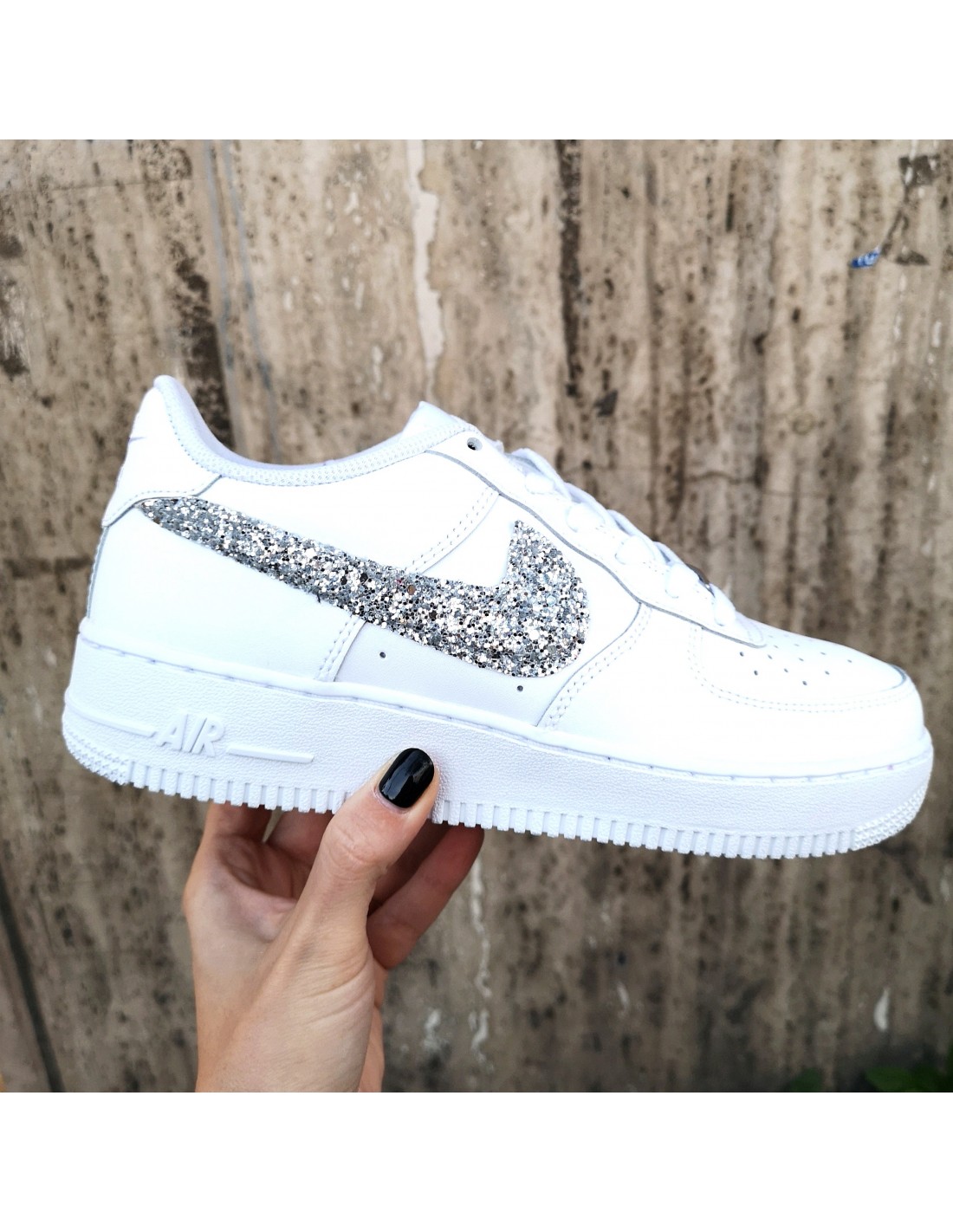 air forces glitter